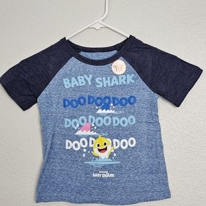 Baby Boy Jumping Beans Baby Shark Graphic Tee, Boy's, Size: 3T, Blue
